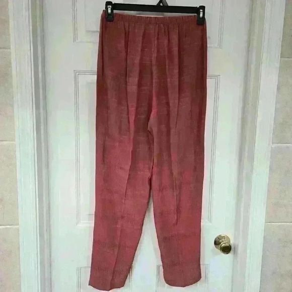 Rexx Ltd New York Women's Coral Set Longsleeve & Pants,Size M - Picture 6 of 6